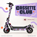 CASSETTE CLUB Skin für Segway GT3D. Felgenaufkleber separat erhältlich.