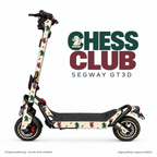 CHESS CLUB Skin für Segway GT3D. Felgenaufkleber separat erhältlich.