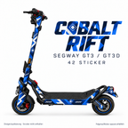 COBALT RIFT Skin für Segway GT3D. Felgenaufkleber separat erhältlich.