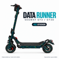 DATA RUNNER Skin für Segway GT3D. Felgenaufkleber separat erhältlich.