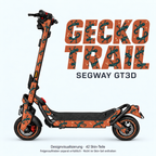 GECKO TRAIL Skin für Segway GT3D. Felgenaufkleber separat erhältlich.