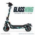 GLASSWING Skin für Segway GT3D. Felgenaufkleber separat erhältlich.