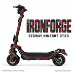 IRONFORGE Skin für Segway GT3D. Felgenaufkleber separat erhältlich.