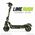 LIME RUSH Skin für Segway GT3D. Felgenaufkleber separat erhältlich.