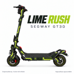 LIME RUSH Skin für Segway GT3D. Felgenaufkleber separat erhältlich.