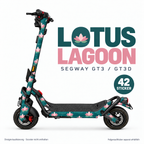 LOTUS LAGOON Skin für Segway GT3D. Felgenaufkleber separat erhältlich.