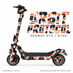 ORBIT PROTOCOL Skin für Segway GT3D. Felgenaufkleber separat erhältlich.