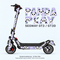 PANDA PLAY Skin für Segway GT3D. Felgenaufkleber separat erhältlich.
