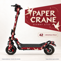 PAPER CRANE Skin für Segway GT3D. Felgenaufkleber separat erhältlich.