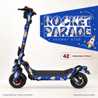 ROCKET PARADE Skin für Segway GT3D. Felgenaufkleber separat erhältlich.