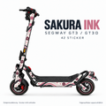 SAKURA INK Skin für Segway GT3D. Felgenaufkleber separat erhältlich.