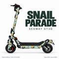 SNAIL PARADE Skin für Segway GT3D. Felgenaufkleber separat erhältlich.