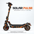 SOLAR PULSE Skin für Segway GT3D. Felgenaufkleber separat erhältlich.