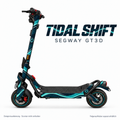 TIDAL SHIFT Skin für Segway GT3D. Felgenaufkleber separat erhältlich.