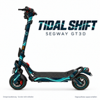 TIDAL SHIFT Skin für Segway GT3D. Felgenaufkleber separat erhältlich.