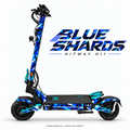 Hitway H11 Skin BLUE SHARDS – Designvisualisierung für das passende Folien-Set