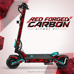 Hitway H11 Skin RED FORGED CARBON – Designvisualisierung für das passende Folien-Set