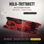 Holo-Trittbrett im gleichen Design – RED SECTOR für SEGWAY ZT3 MAX, Holo-Effekt simuliert (+54,99 €)