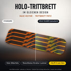 Holo-Trittbrett im gleichen Design – RACE VECTOR für TRITTBRETT FRITZ, Holo-Effekt simuliert (+54,99 €)