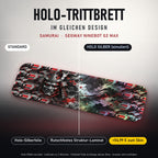 Holo-Trittbrett im gleichen Design – SAMURAI für SEGWAY NINEBOT G2 MAX, Holo-Effekt simuliert (+54,99 €)
