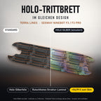 Holo-Trittbrett im gleichen Design – TERRA LINES für SEGWAY NINEBOT F3 / F3 PRO, Holo-Effekt simuliert (+54,99 €)