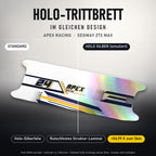 Holo-Trittbrett im gleichen Design – APEX RACING für SEGWAY ZT3 MAX, Holo-Effekt simuliert (+54,99 €)