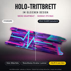 Holo-Trittbrett im gleichen Design – NEON HEARTBEAT für SEGWAY ZT3 MAX, Holo-Effekt simuliert (+54,99 €)