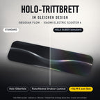 Holo-Trittbrett im gleichen Design – OBSIDIAN FLOW für XIAOMI ELECTRIC SCOOTER 6, Holo-Effekt simuliert (+54,99 €)