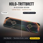 Holo-Trittbrett im gleichen Design – COPPER TRACE für KUKIRIN G2 PRO, Holo-Effekt simuliert (+54,99 €)