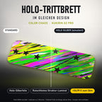Holo-Trittbrett im gleichen Design – COLOR CHAOS für KUKIRIN G2 PRO, Holo-Effekt simuliert (+54,99 €)