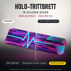 Holo-Trittbrett im gleichen Design – NEON HEARTBEAT für VMAX NEW VX2, Holo-Effekt simuliert (+54,99 €)