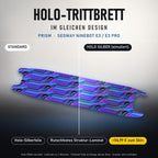 Holo-Trittbrett im gleichen Design – PRISM für SEGWAY NINEBOT E3 / E3 PRO, Holo-Effekt simuliert (+54,99 €)