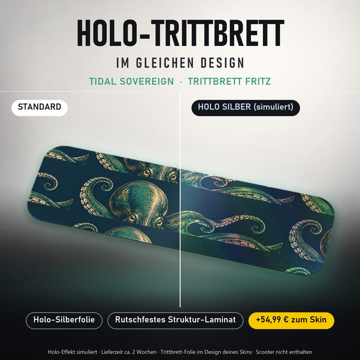 Holo-Trittbrett im gleichen Design – TIDAL SOVEREIGN für TRITTBRETT FRITZ, Holo-Effekt simuliert (+54,99 €)