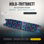 Holo-Trittbrett im gleichen Design – NEON DRIP für SEGWAY NINEBOT E3 / E3 PRO, Holo-Effekt simuliert (+54,99 €)