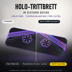 Holo-Trittbrett im gleichen Design – VIOLET GRID für TEVERUN BLADE MINI / PRO / ULTRA, Holo-Effekt simuliert (+54,99 €)