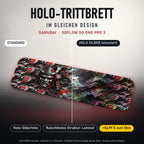 Holo-Trittbrett im gleichen Design – SAMURAI für SOFLOW SO ONE PRO 3, Holo-Effekt simuliert (+54,99 €)