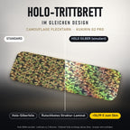 Holo-Trittbrett im gleichen Design – CAMOUFLAGE FLECKTARN für KUKIRIN G2 PRO, Holo-Effekt simuliert (+54,99 €)