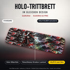 Holo-Trittbrett im gleichen Design – SAMURAI für KUKIRIN G2 PRO, Holo-Effekt simuliert (+54,99 €)