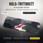 Holo-Trittbrett im gleichen Design – URBAN RED CAMO für TEVERUN BLADE MINI / PRO / ULTRA, Holo-Effekt simuliert (+54,99 €)