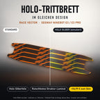 Holo-Trittbrett im gleichen Design – RACE VECTOR für SEGWAY NINEBOT E3 / E3 PRO, Holo-Effekt simuliert (+54,99 €)