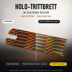 Holo-Trittbrett im gleichen Design – RACE VECTOR für VMAX NEW VX4, Holo-Effekt simuliert (+54,99 €)