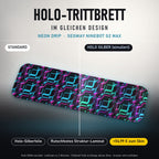 Holo-Trittbrett im gleichen Design – NEON DRIP für SEGWAY NINEBOT G2 MAX, Holo-Effekt simuliert (+54,99 €)