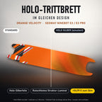 Holo-Trittbrett im gleichen Design – ORANGE VELOCITY für SEGWAY NINEBOT E3 / E3 PRO, Holo-Effekt simuliert (+54,99 €)