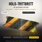 Holo-Trittbrett im gleichen Design – PIT LANE 77 für SEGWAY NINEBOT ZT3 PRO / ZT3 PRO D, Holo-Effekt simuliert (+54,99 €)