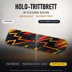 Holo-Trittbrett im gleichen Design – INFERNO BOLT für TRITTBRETT FRITZ, Holo-Effekt simuliert (+54,99 €)