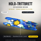 Holo-Trittbrett im gleichen Design – SKY BLAST für SEGWAY NINEBOT F3 / F3 PRO, Holo-Effekt simuliert (+54,99 €)