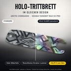 Holo-Trittbrett im gleichen Design – ARCTIC COMMANDO für SEGWAY NINEBOT MAX G3 PRO, Holo-Effekt simuliert (+54,99 €)