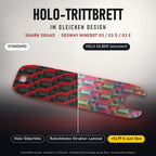 Holo-Trittbrett im gleichen Design – SHARK SQUAD für SEGWAY NINEBOT G3 / G3 D / G3 E, Holo-Effekt simuliert (+54,99 €)