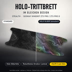 Holo-Trittbrett im gleichen Design – STEALTH für SEGWAY NINEBOT ZT3 PRO / ZT3 PRO D, Holo-Effekt simuliert (+54,99 €)