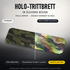 Holo-Trittbrett im gleichen Design – FIELD ARMOR für SEGWAY NINEBOT G2 MAX, Holo-Effekt simuliert (+54,99 €)